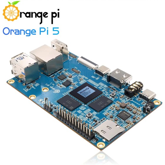 Orange Pi 5 4Gb Lpddr4 Rk3588S-Pc Octa-Core Armr 64 Bit 8Nm Prozess mit Qspi noch Flash Orange Pi